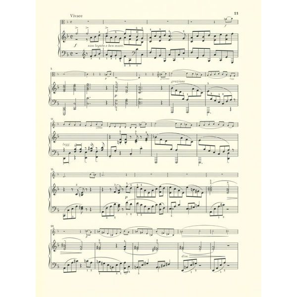 Henle Verlag Brahms 2 Sonaten Viola