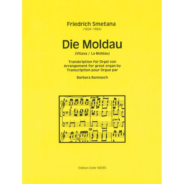 Verlag Dohr Smetana Die Moldau Orgel