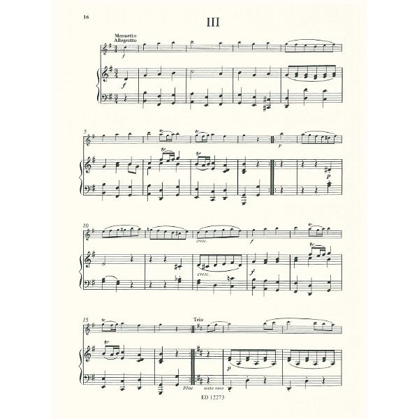 Schott Mozart Kleine Nachtmusik Flute