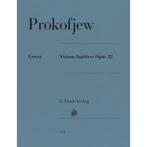 Henle Verlag Prokofjew Visions Fugitives