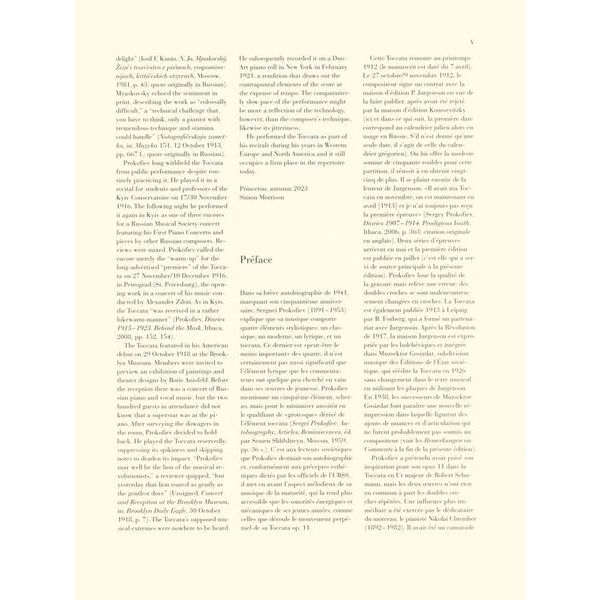 Henle Verlag Prokofjew Toccata Opus 11