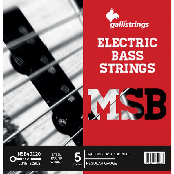 Galli Strings MSB40120 Electric Bass 5-Str.