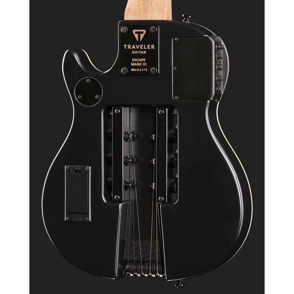 Traveler Guitar Escape Mark III Steel BK Satin
