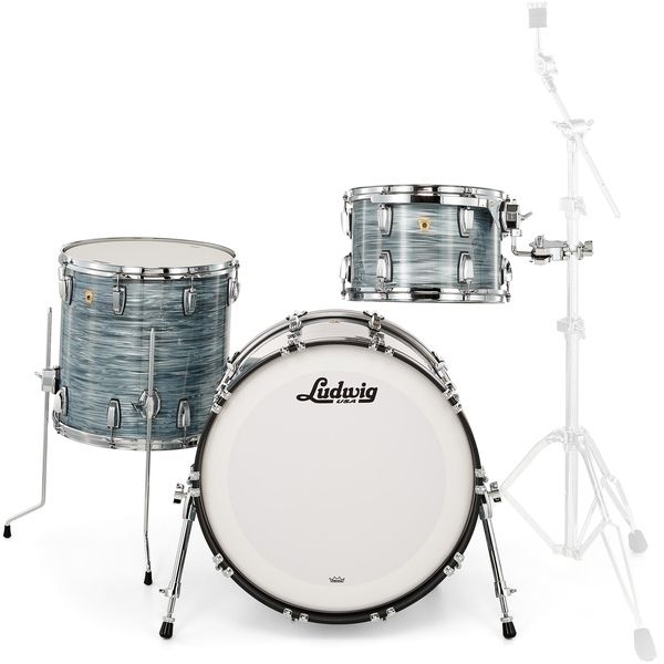 Ludwig Legacy Mahogany Fab Blue Oyst.