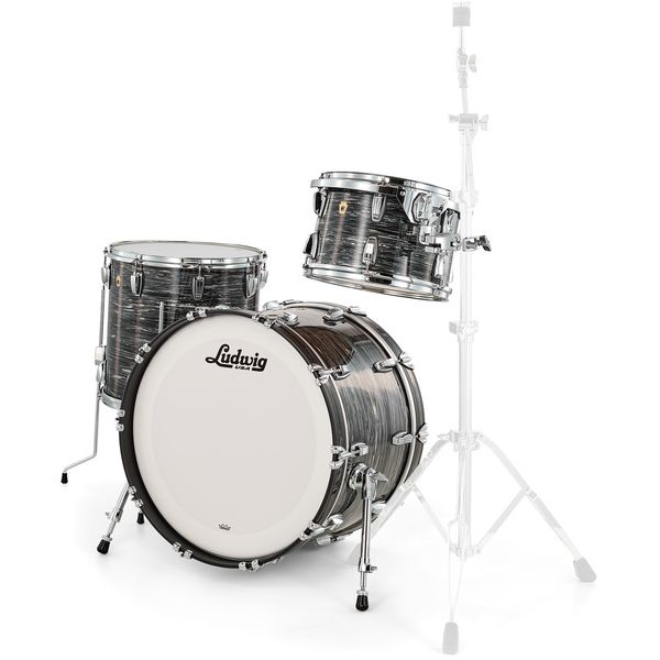 Ludwig Legacy Maple Fab Black Oyster