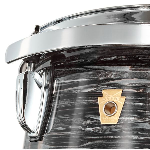 Ludwig Legacy Maple Fab Black Oyster