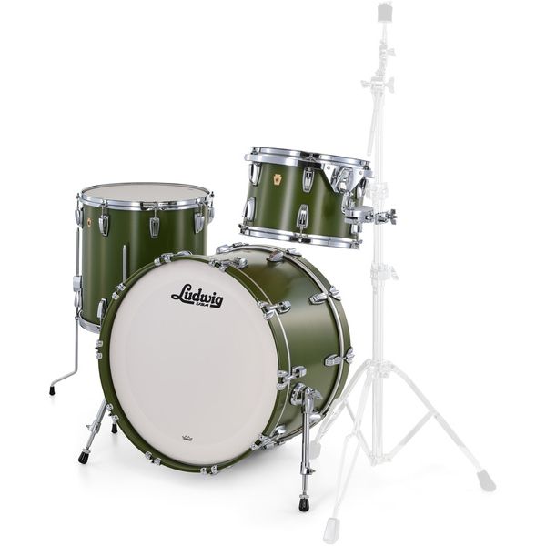 Ludwig Legacy Maple Fab Herit. Green