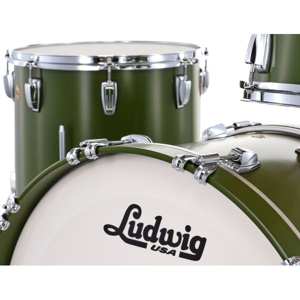 Ludwig Legacy Maple Fab Herit. Green