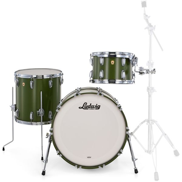 Ludwig Legacy Maple Fab Herit. Green