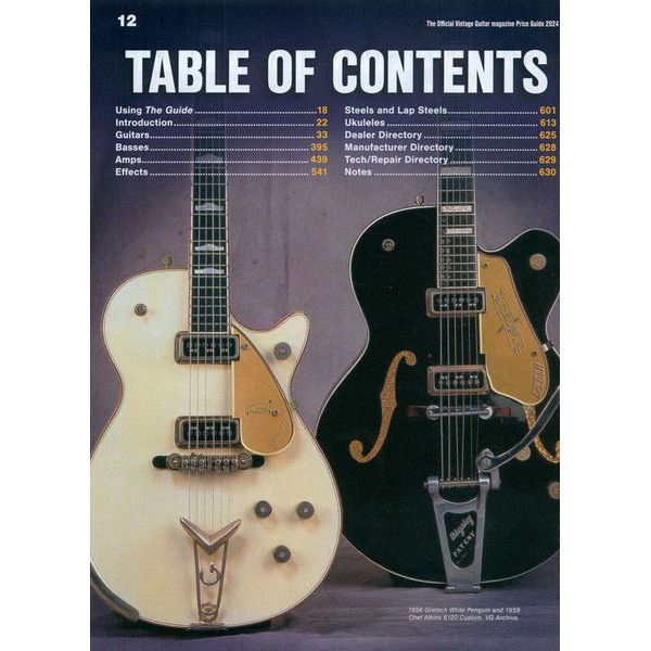 Hal Leonard Vintage Price Guide 2024