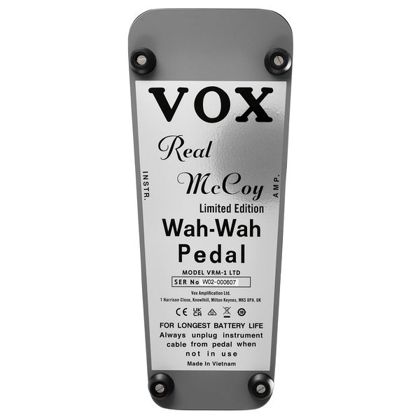 Vox VRM1LTD Real McCoy Wah