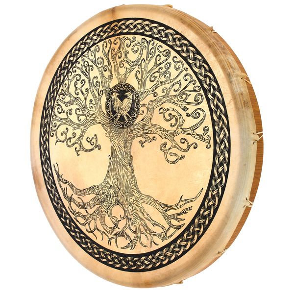 Terre Shaman Drum Goat Skin Tree 60