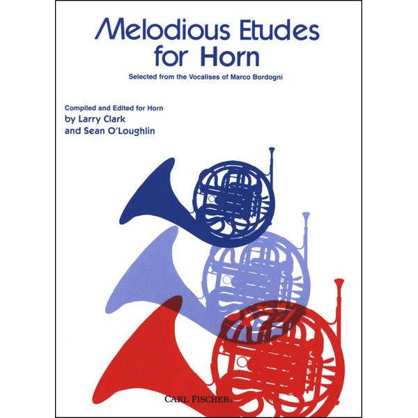Carl Fischer Melodious Etudes for Horn