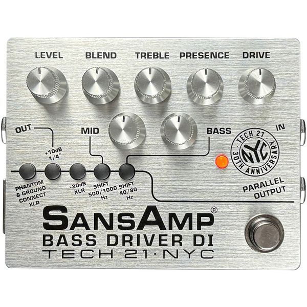 Tech 21 SansAmp Bass Driver DI 30th