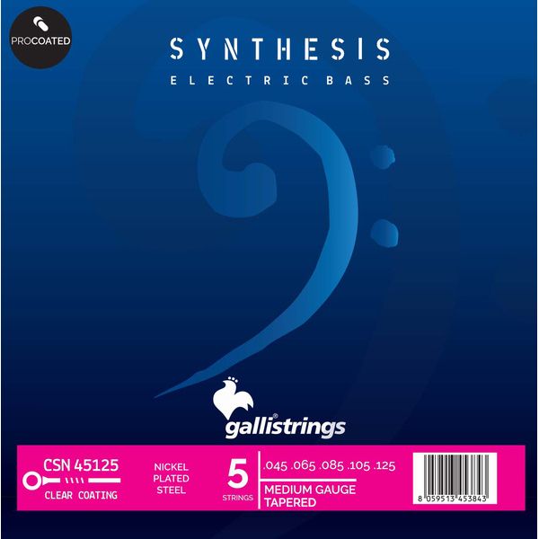 Galli Strings CSN45125 Synthesis Bass 5-Str.