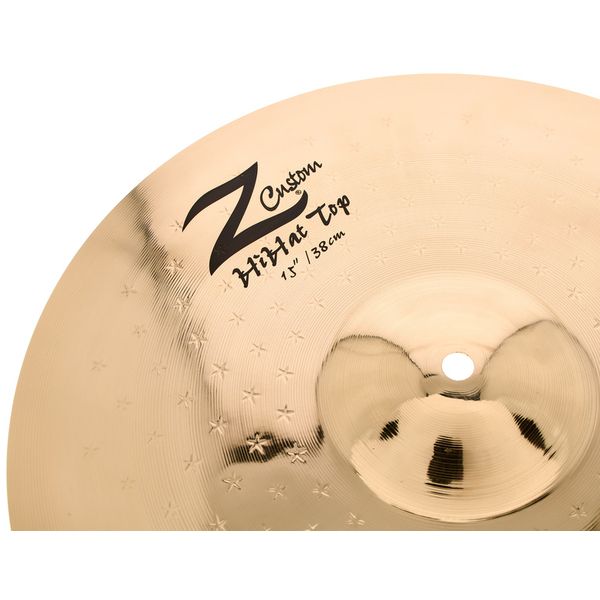 Zildjian 15" Z Custom brilliant Hi-Hat