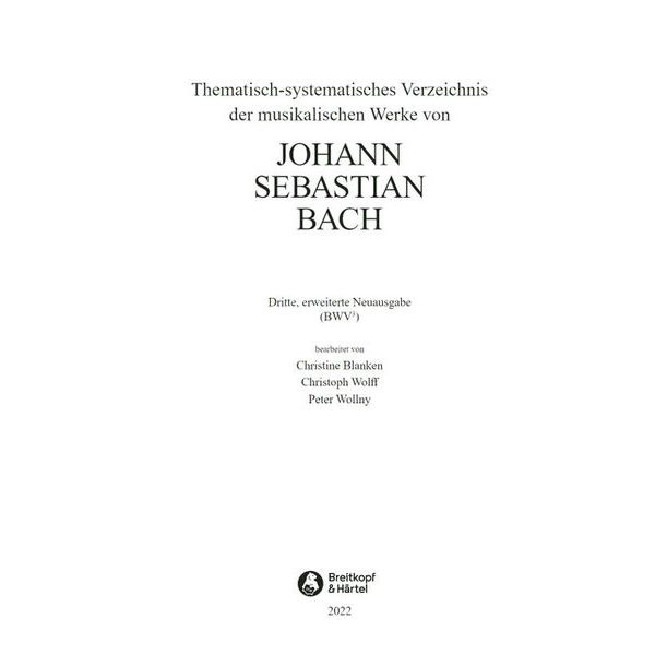 Breitkopf & Härtel Bach-Werke-Verzeichnis
