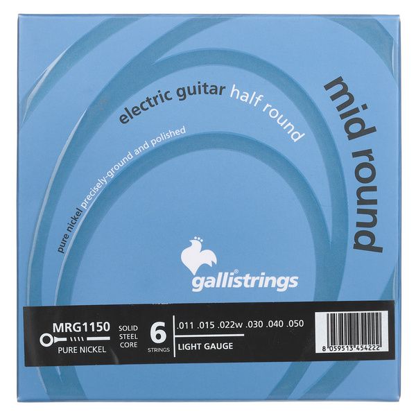 Galli Strings MRG1150 E-Guitar Half Round