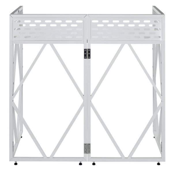 Roadworx DJ Table ALU Basic White