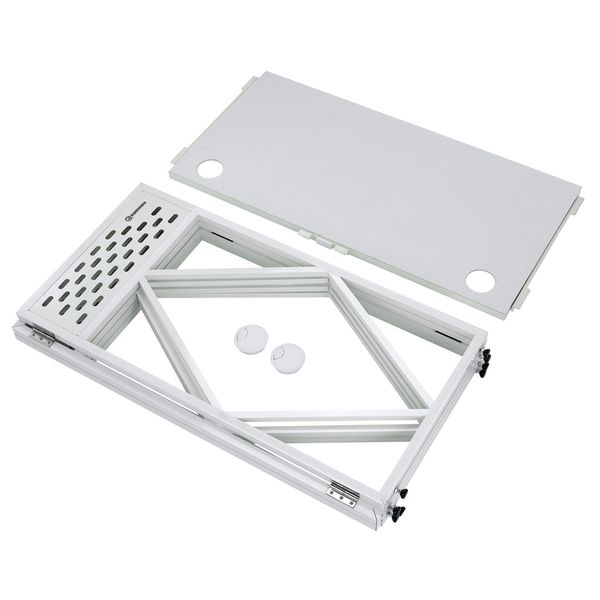 Roadworx DJ Table ALU Basic White