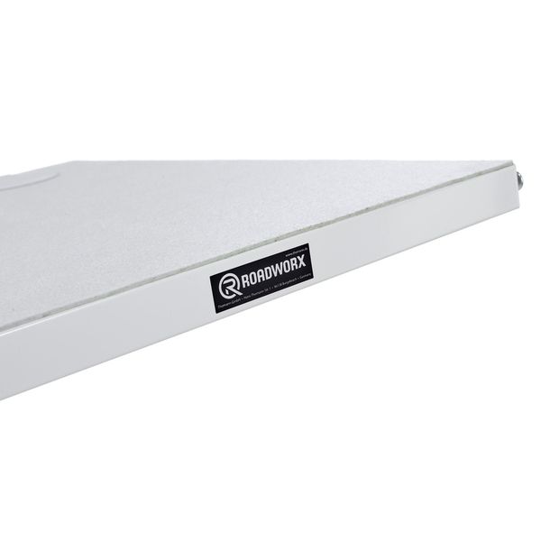 Roadworx DJ Table ALU Shelf Wh