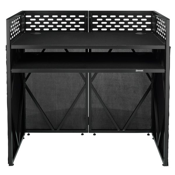 Roadworx DJ Table ALU Black Shelf