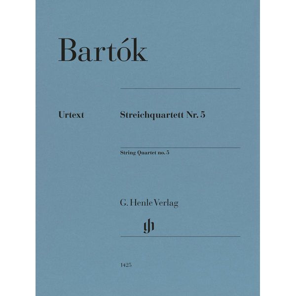 Henle Verlag Bartók Streichquartett Nr.5
