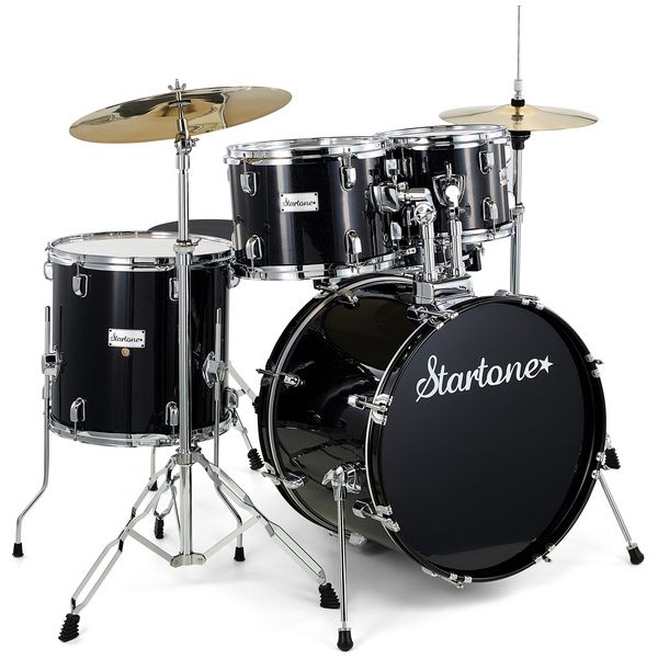 Startone Star Drum Set Studio + Rug BK