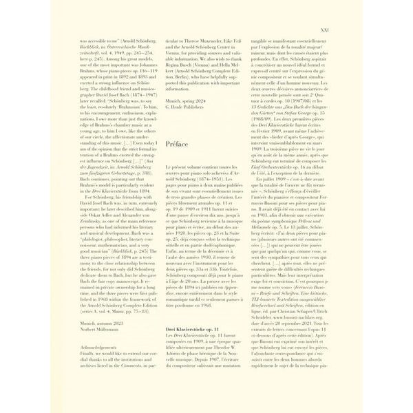 Henle Verlag Schönberg Sämtliche Klavier