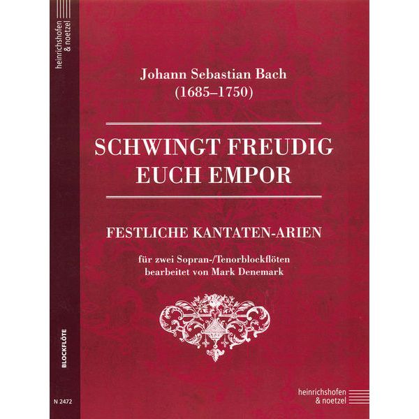 Heinrichshofen Verlag Bach Schwingt euch freudig