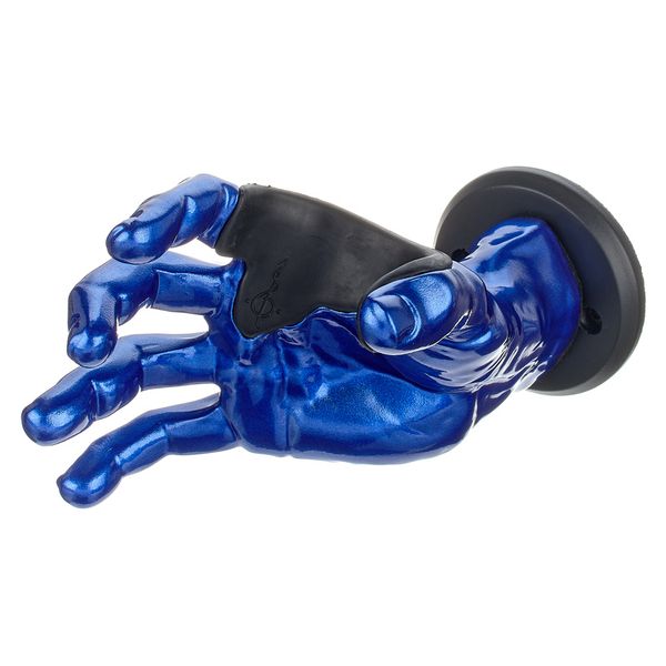 GuitarGrip Male Hand Blue Metallic Right