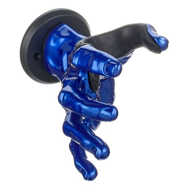 GuitarGrip Male Hand Blue Metallic Right