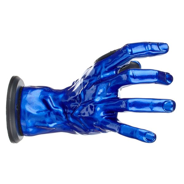 GuitarGrip Male Hand Blue Metallic Right