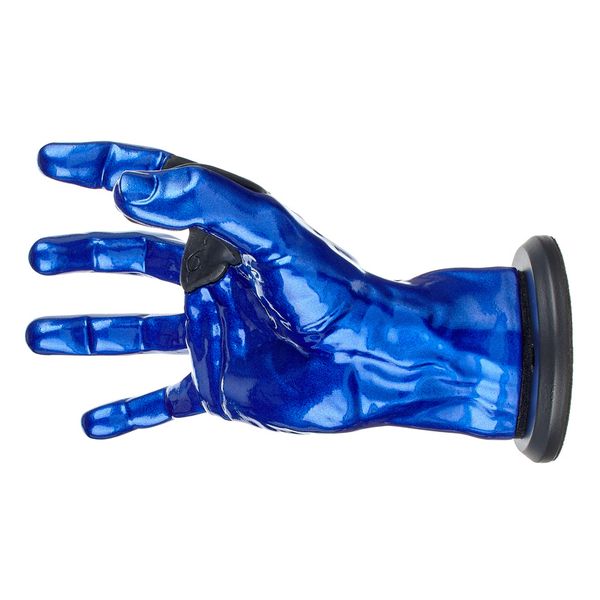 GuitarGrip Male Hand Blue Metallic Right