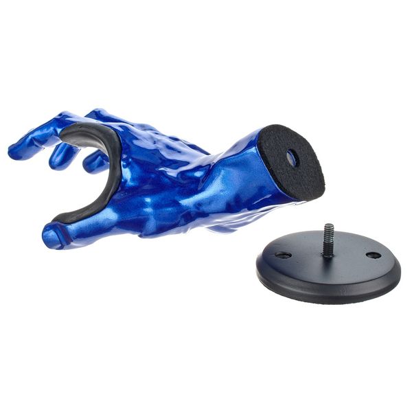 GuitarGrip Male Hand Blue Metallic Right