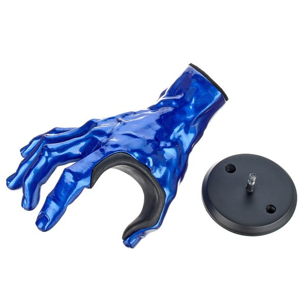 GuitarGrip Male Hand Blue Metallic Right