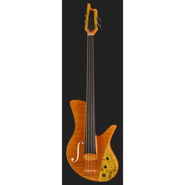 Ulrich Bass Nicolo Fretless 4 Amber