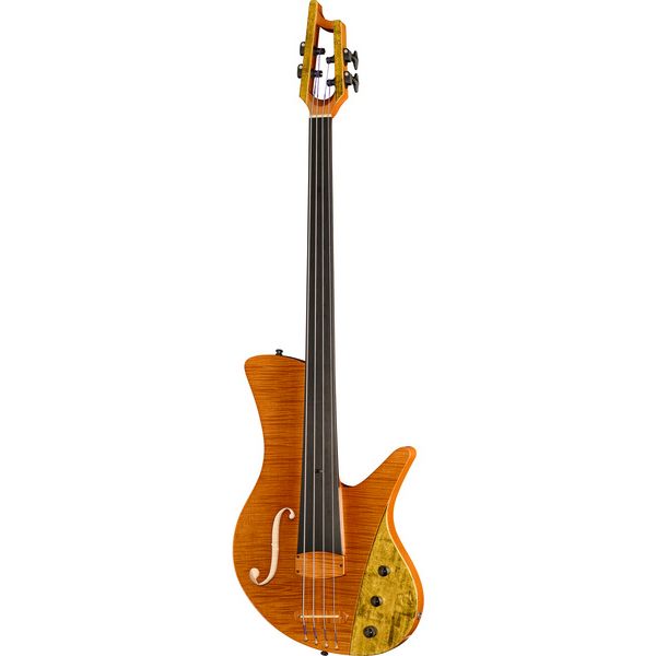 Ulrich Bass Nicolo Fretless 4 Amber