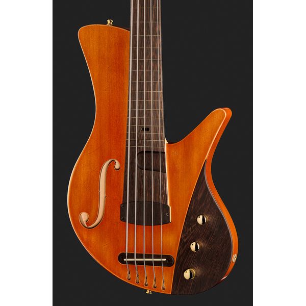 Ulrich Bass Nicolo Fretless 5 Walnut