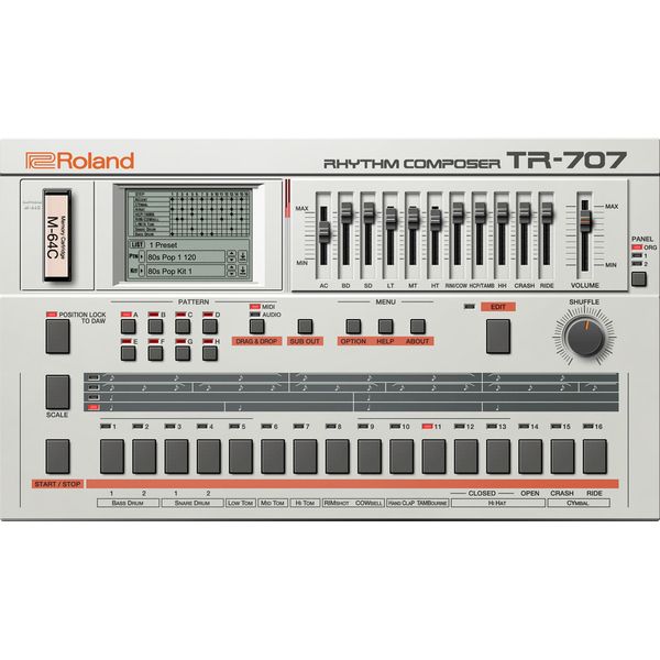 Roland Cloud Drum Machine Collection