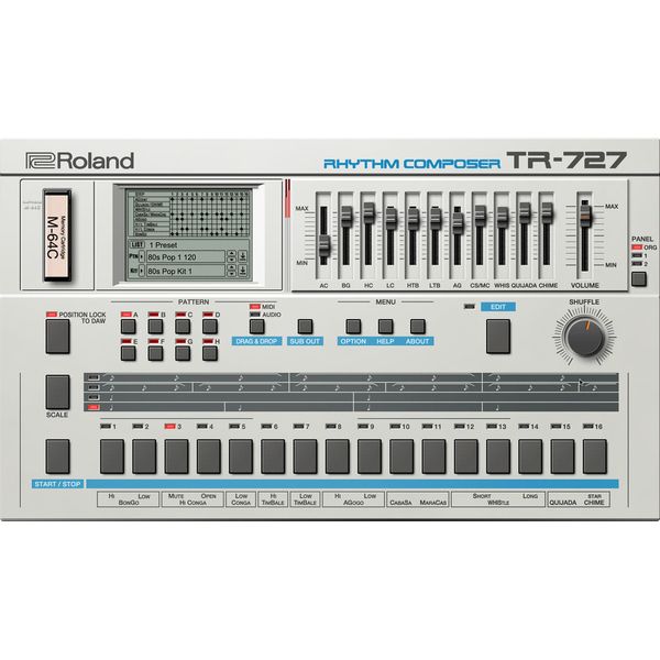 Roland Cloud Drum Machine Collection