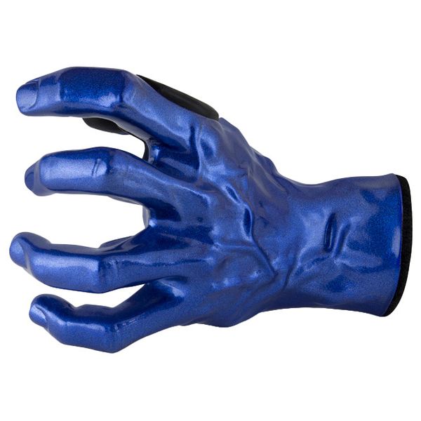 Guitar Grip Male Hand Blue Metallic Left