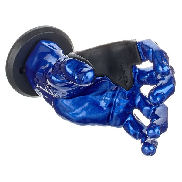 GuitarGrip Male Hand Blue Metallic Left