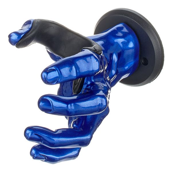 GuitarGrip Male Hand Blue Metallic Left