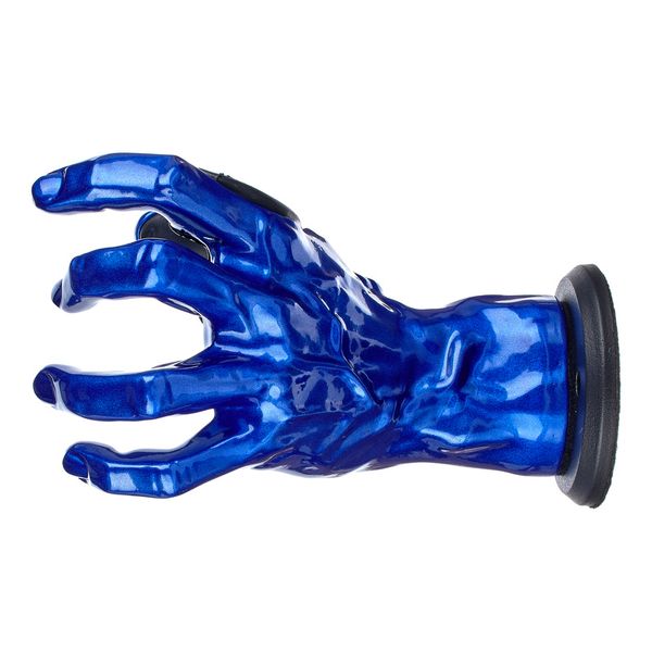 GuitarGrip Male Hand Blue Metallic Left