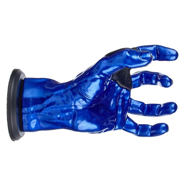 GuitarGrip Male Hand Blue Metallic Left