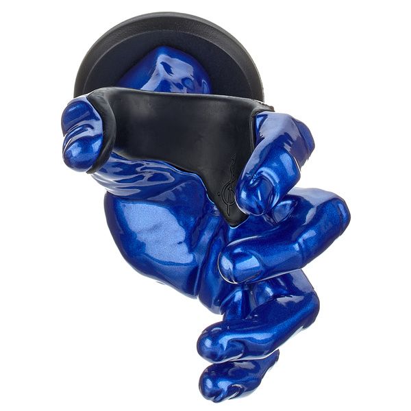 GuitarGrip Male Hand Blue Metallic Left