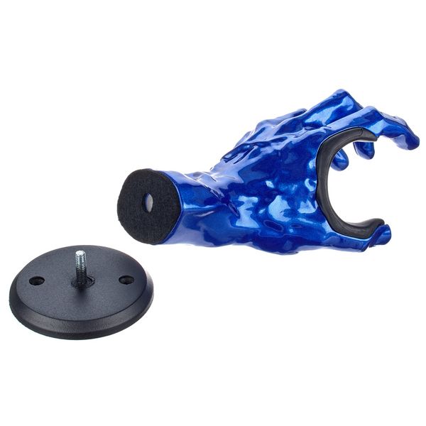 GuitarGrip Male Hand Blue Metallic Left