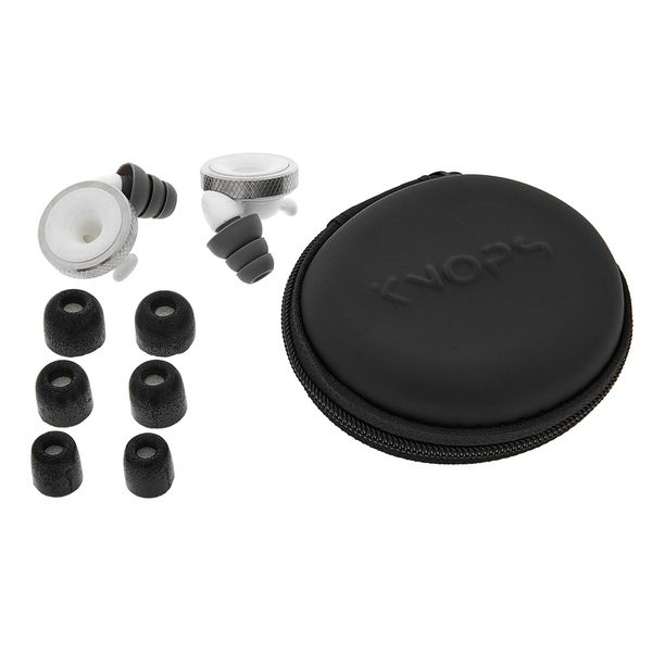 Limousine Earplugs Knops Knurled White