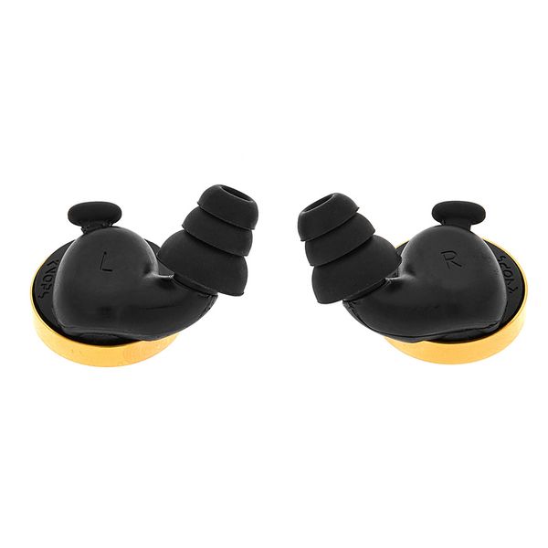 Limousine Earplugs Knops Gold Black